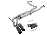aFe POWER Rebel Series 2-1/2in 409 SS Cat Back Exhaust w/ Black Tips 16-17 Nissan Titan V8 5.6L thumbnail 2