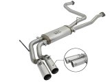 aFe POWER Rebel Series 2-1/2in 409 SS Cat Back Exhaust w/ Polished Tips 16-17 Nissan Titan V8 5.6L thumbnail 1