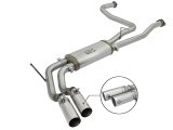 aFe POWER Rebel Series 2-1/2in 409 SS Cat Back Exhaust w/ Polished Tips 16-17 Nissan Titan V8 5.6L thumbnail 2