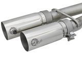 aFe POWER Rebel Series 2-1/2in 409 SS Cat Back Exhaust w/ Polished Tips 16-17 Nissan Titan V8 5.6L thumbnail 4