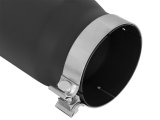 aFe Power MACH Force-Xp 5in In x 6in Out x 15in L Bolt-On 409 SS Exhaust Tip - Black thumbnail 3
