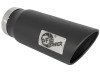 aFe Power MACH Force-Xp 5in In x 6in Out x 15in L Bolt-On 409 SS Exhaust Tip - Black thumbnail 8