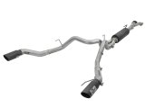 aFe MACH Force-Xp 3in to 3-1/2in 304 SS Cat-Back Exhaust w/Black Tip 17-18 Ford F-150 Raptor V6 3.5L thumbnail 2