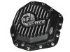 aFe Power Rear Diff Cover Black w/Machined Fins 17 Ford F-350/F-450 6.7L (td) Dana M300-14 (Dually) thumbnail 4