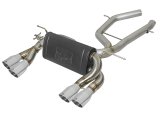 aFe MACH Force-Xp 2-1/2in SS Axle Back Exhaust w/Polished Tips 15+ BMW M3/M4 (F80/F82) L6 3.0L (tt) thumbnail 2