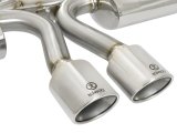 aFe Takeda 3in 304 SS Cat-Back Exhaust System w/ Polished Tips 2017 Honda Civic Si I4 1.5L (t) thumbnail 4