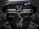 aFe Takeda 3in 304 SS Cat-Back Exhaust System w/ Blue Tips 2017 Honda Civic Si I4 1.5L (t) thumbnail 3