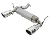 aFe Rebel Series 2.5in 409 SS Axle-Back Exhaust w/Polished Tips 07+ Jeep Wrangler (JK) V6 3.6L/3.8L thumbnail 1