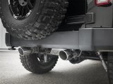aFe Rebel Series 2.5in 409 SS Axle-Back Exhaust w/Polished Tips 07+ Jeep Wrangler (JK) V6 3.6L/3.8L thumbnail 4