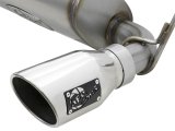 aFe Rebel Series 2.5in 409 SS Axle-Back Exhaust w/Polished Tips 07+ Jeep Wrangler (JK) V6 3.6L/3.8L thumbnail 5