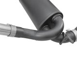 aFe Rebel Series 2.5in 409 SS Cat-Back Exhaust w/ Black Tips 2007+ Jeep Wrangler (JK) V6 3.6L/3.8L thumbnail 3