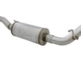 aFe Rebel Series 2.5in 409 SS Cat-Back Exhaust w/ Polished Tips 07+ Jeep Wrangler (JK) V6 3.6L/3.8L thumbnail 5