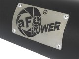 aFe MACH Force-Xp 409 Stainless Steel Exhaust Tip 3.5 In x 4.5in Out x 12in L Clamp-On thumbnail 3