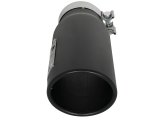 aFe MACH Force-Xp 409 Stainless Steel Exhaust Tip 3.5 In x 4.5in Out x 12in L Clamp-On thumbnail 7