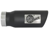 aFe MACH Force-Xp 409 Stainless Steel Exhaust Tip 3.5 In x 4.5in Out x 12in L Clamp-On thumbnail 9