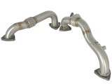 aFe Twisted Steel Header Up-Pipe 08-10 Ford Diesel Trucks V8-6.4L (td) thumbnail 1