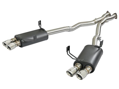 aFe MACH Force-Xp 2-1/2in 304 SS Cat-Back Exhaust w/Polished Tips 05-08 BMW Z4 M Coupe (E86) L6 3.2L thumbnail 1