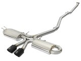 aFe Takeda 3in 304 SS Cat-Back Exhaust w/ Dual Center Black Tips 17+ Honda Civic Si (2dr) I4 1.5L thumbnail 1