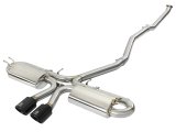 aFe Takeda 3in 304 SS Cat-Back Exhaust w/ Dual Center Black Tips 17+ Honda Civic Si (2dr) I4 1.5L thumbnail 2