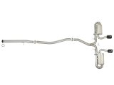 aFe Takeda 3in 304 SS Cat-Back Exhaust w/ Dual Center Black Tips 17+ Honda Civic Si (2dr) I4 1.5L thumbnail 8