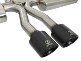 aFe Takeda 3in 304 SS Cat-Back Exhaust System w/ Black Tips 2017+ Honda Civic Si (4dr) I4 1.5L (t) thumbnail 3