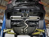 aFe Takeda 3in 304 SS Cat-Back Exhaust System w/ Blue Tips 2017+ Honda Civic Si 4Dr I4 1.5L (t) thumbnail 5
