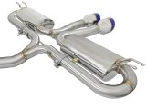 aFe Takeda 3in 304 SS Cat-Back Exhaust System w/ Blue Tips 2017+ Honda Civic Si 4Dr I4 1.5L (t) thumbnail 8
