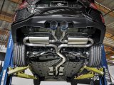 aFe Takeda 3in 304 SS Cat-Back Exhaust System w/ Blue Tips 2017+ Honda Civic Si 4Dr I4 1.5L (t) thumbnail 9