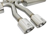 aFe Takeda 3in 304 SS Cat-Back Exhaust System w/Polished Tips 2017+ Honda Civic Si (4dr) I4 1.5L (t) thumbnail 4
