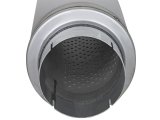 aFe ATLAS Aluminized Steel Muffler 5in Center/Center 24in L x 7in Diameter - Round Body thumbnail 5