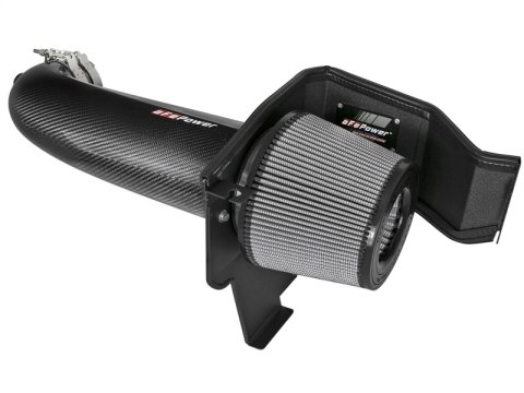 aFe POWER Magnum FORCE Carbon Fiber Stage 2 Track Series Pro Dry S CAIS - 11-18 Dodge Challenger V8 thumbnail 1
