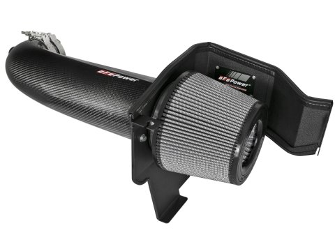aFe POWER Magnum FORCE Carbon Fiber Stage 2 Track Series Pro Dry S CAIS - 11-18 Dodge Challenger V8 thumbnail 2