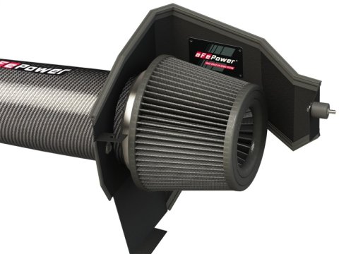 aFe POWER Magnum FORCE Carbon Fiber Stage 2 Track Series Pro Dry S CAIS - 11-18 Dodge Challenger V8 thumbnail 8