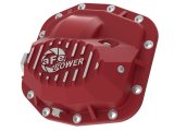 aFe Pro Series Front Differential Cover Red 2018+ Jeep Wrangler (JL) V6 3.6L (Dana M186) thumbnail 1