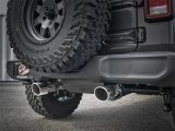 aFe Rebel Series 2.5in 304 SS Cat-Back Exhaust w/ Polished Tips 2018+ Jeep Wrangler (JL) V6 3.6L thumbnail 5