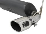 aFe Rebel Series 2.5in 304 SS Cat-Back Exhaust w/ Polished Tips 2018+ Jeep Wrangler (JL) V6 3.6L thumbnail 7