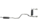 aFe Rebel Series 2.5in 304 SS Cat-Back Exhaust w/ Polished Tips 2018+ Jeep Wrangler (JL) V6 3.6L thumbnail 9