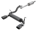 aFe Rebel Series 2.5in 409 SS Cat-Back Exhaust System w/ Black Tips Jeep Wrangler (JL) 2018 V6 3.6L thumbnail 2