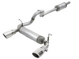 aFe Rebel Series 2.5in 409 SS Cat-Back Exhaust w/ Polished Tips 2018+ Jeep Wrangler (JL) V6 3.6L thumbnail 2