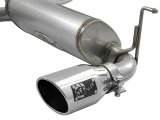 aFe Rebel Series 2.5in 409 SS Cat-Back Exhaust w/ Polished Tips 2018+ Jeep Wrangler (JL) V6 3.6L thumbnail 7