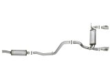 aFe Rebel Series 2.5in 409 SS Cat-Back Exhaust w/ Polished Tips 2018+ Jeep Wrangler (JL) V6 3.6L thumbnail 9
