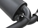aFe Rebel Series 2.5in 409 SS Axle-Back Exhaust w/ Black Tips 2018+ Jeep Wrangler (JL) V6 3.6L thumbnail 7