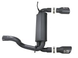 aFe Rebel Series 2.5in 409 SS Axle-Back Exhaust w/ Black Tips 2018+ Jeep Wrangler (JL) V6 3.6L thumbnail 9