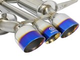 aFe Takeda 3in 304 SS Cat-Back Exhaust w/ Blue Flame Tips 2017+ Honda Civic Type R I4 2.0L (t) thumbnail 4