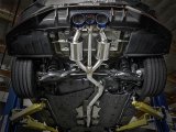 aFe Takeda 3in 304 SS Cat-Back Exhaust w/ Blue Flame Tips 2017+ Honda Civic Type R I4 2.0L (t) thumbnail 7