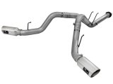 aFe LARGE BORE HD 4in 409-SS DPF-Back Exhaust w/Polished Tip 11-14 Ford Diesel Trucks V8-6.7L (td) thumbnail 1