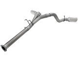aFe LARGE BORE HD 4in 409-SS DPF-Back Exhaust w/Polished Tip 11-14 Ford Diesel Trucks V8-6.7L (td) thumbnail 7