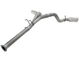 aFe LARGE BORE HD 4in 409-SS DPF-Back Exhaust w/Polished Tip 11-14 Ford Diesel Trucks V8-6.7L (td) thumbnail 8
