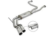 aFe Rebel Series 3in SS Cat-Back Exhaust System w/ Polished Tip 04-15 Nissan Titan V8 5.6L thumbnail 1