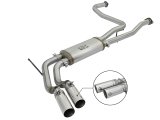 aFe Rebel Series 3in SS Cat-Back Exhaust System w/ Polished Tip 04-15 Nissan Titan V8 5.6L thumbnail 2